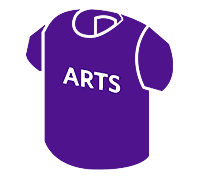 Arts T-shirt logo